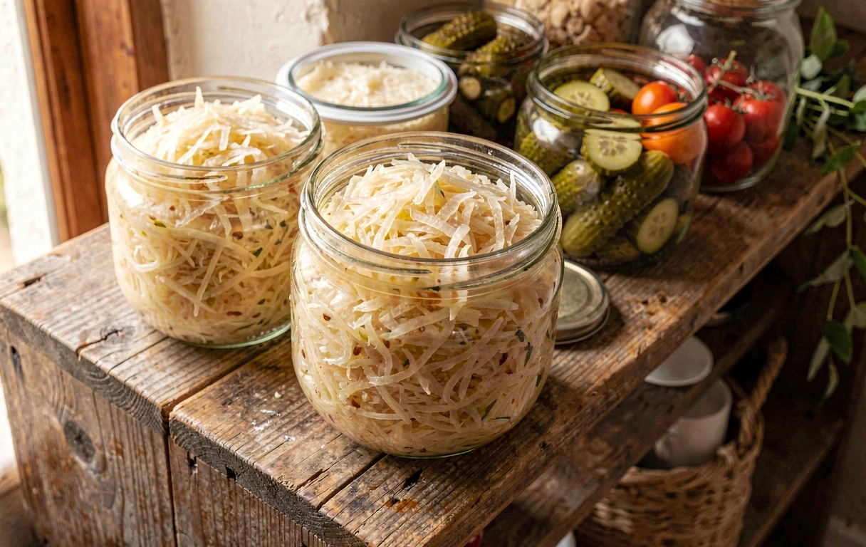 Conservas naturais e fermentação