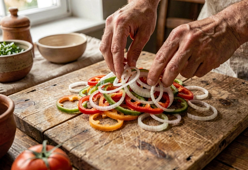 Preparação de alimentos frescos